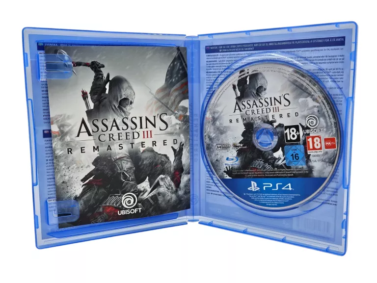 GRA NA PS4 ASSASSIN'S CREED 3 III REMASTERED | NAPISY PL