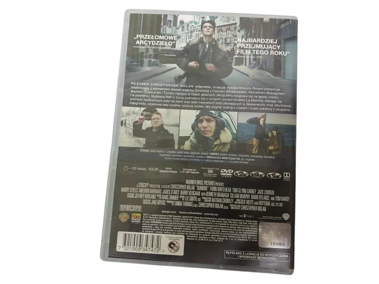 DVD DUNKIERKA