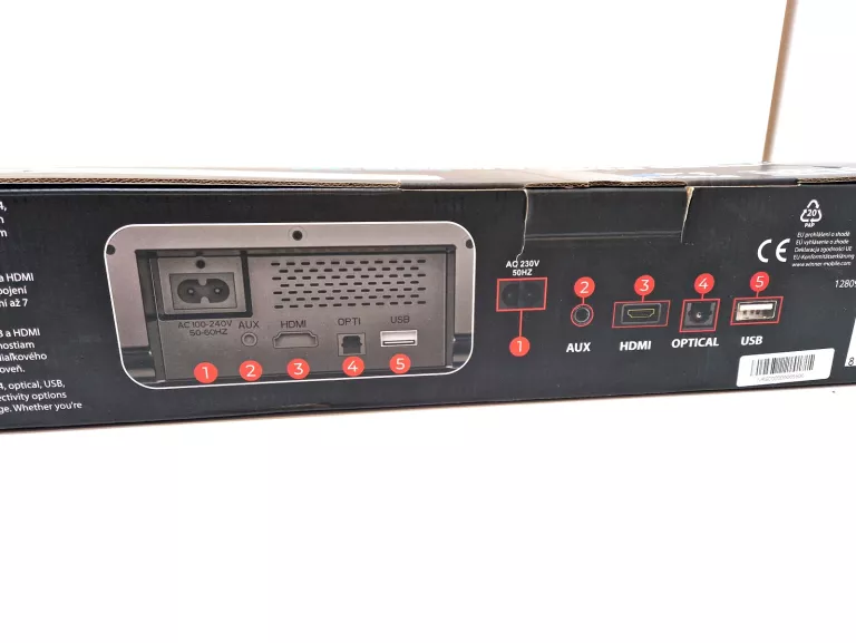 WG TV SOUNDBAR AIRFLEX FLAT Z WBUDOWANYM SUBWOOFEREM
