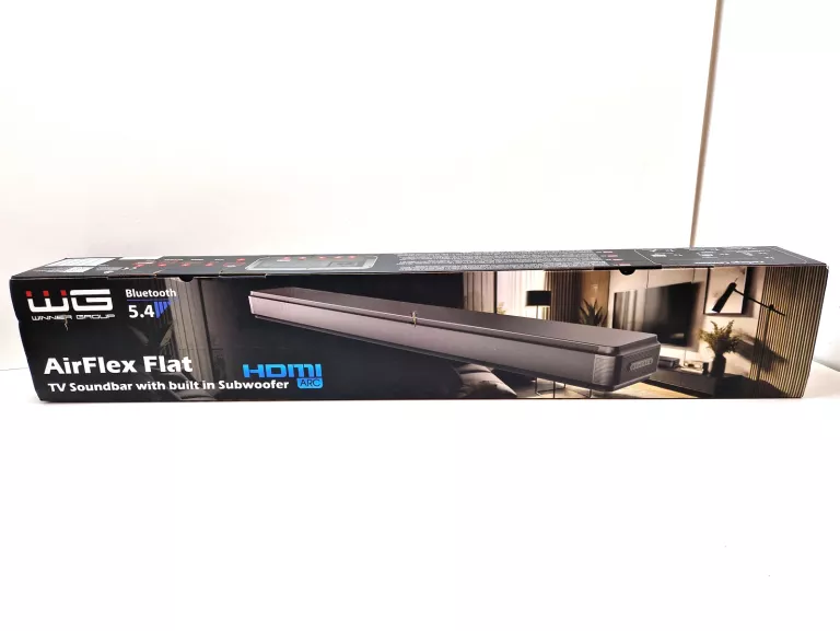 WG TV SOUNDBAR AIRFLEX FLAT Z WBUDOWANYM SUBWOOFEREM