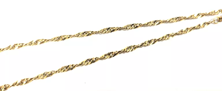 ZŁOTA BRANSOLETKA NA NOGĘ 585 - 2,96G - DŁ.26CM