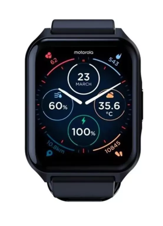 SMARTWATCH MOTOROLA MOTO WATCH 70 CZARNY BLUETOOTH