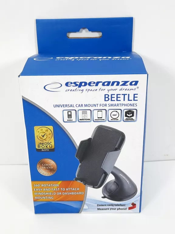 UCHWYT SAMOCHODOWY ESPERANZA BEETLE EMH113