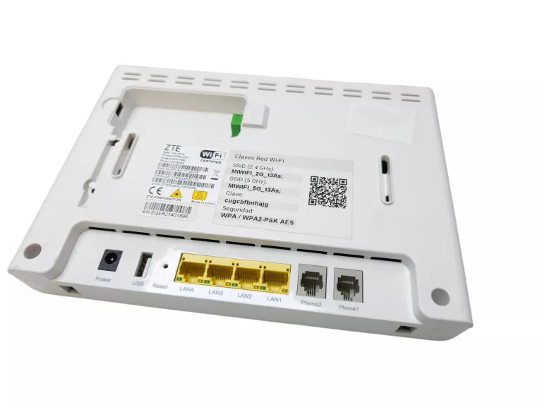 ROUTER ZTE F680 OKABLOWANIE