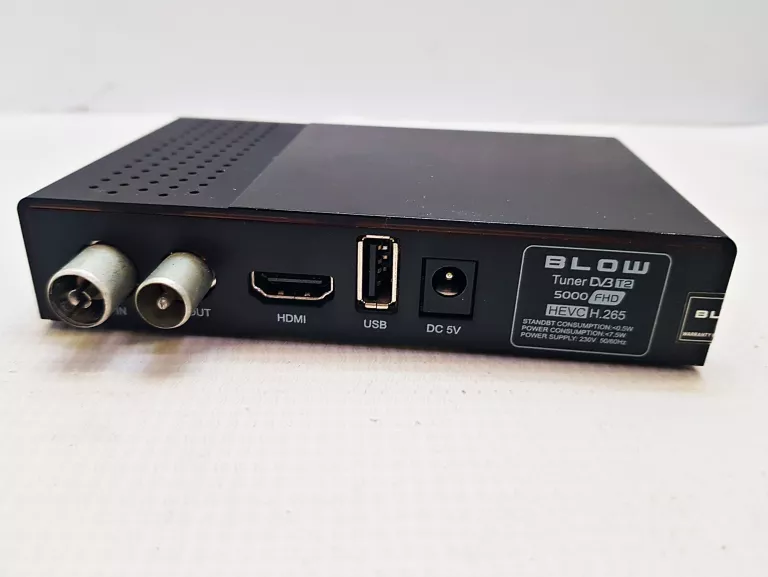 DEKODER BLOW DVB-T2 5000FHD KOMPLET