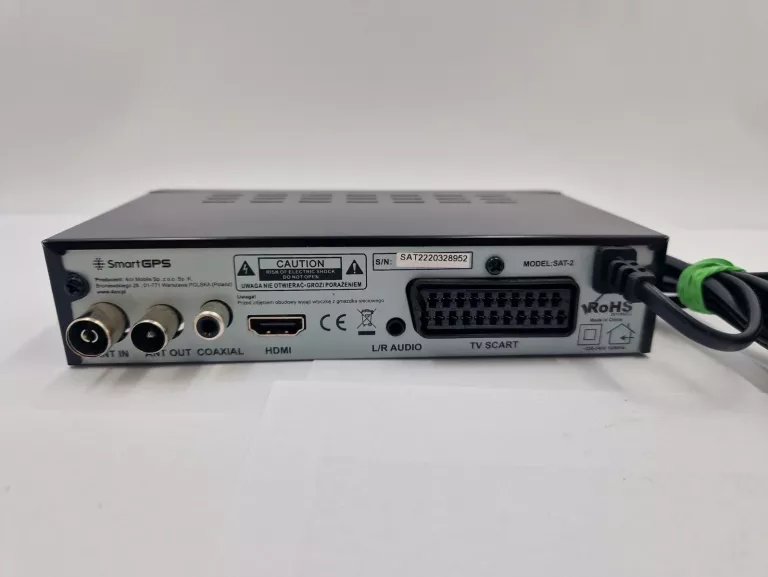 DEKODER DVB-T2 SMART GPS KOMPLET