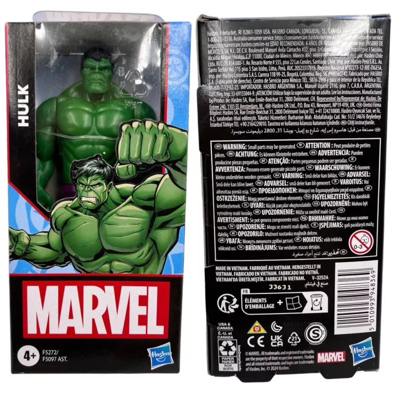 FIGURKA MARVEL HULK F5272/F5097