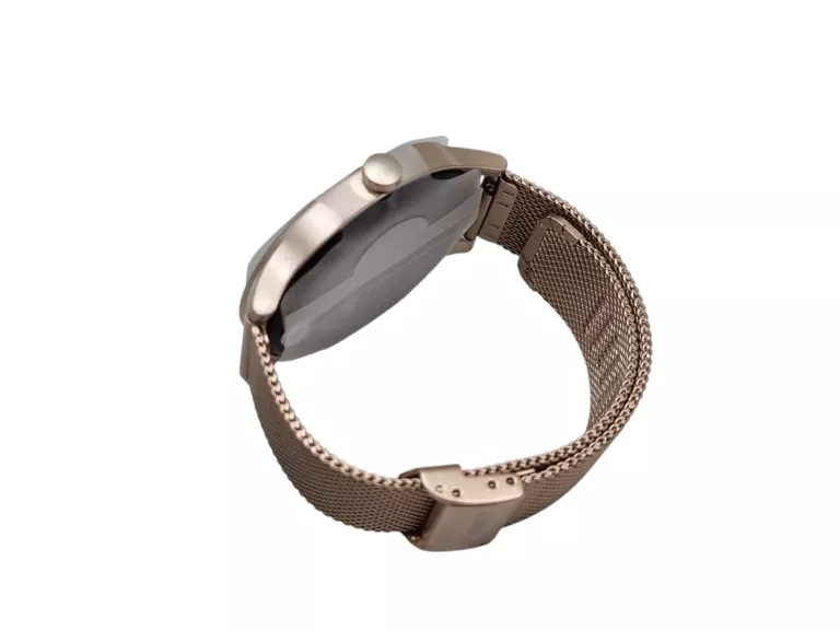 SMARTWATCH GARETT CLASSY ZŁOTY STALOWY NA PREZENT