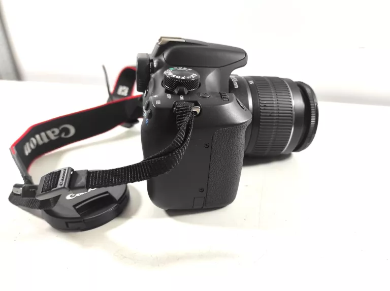 APARAT CANON EOS 1300D DS12621 + OBIEKTYW+ BATERIA+ŁĄD+ TORBA