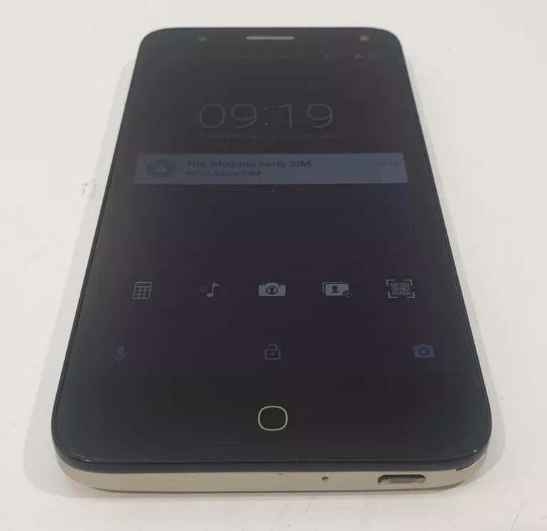 TELEFON SMARTFON ALCATEL 5051X ZŁOTY