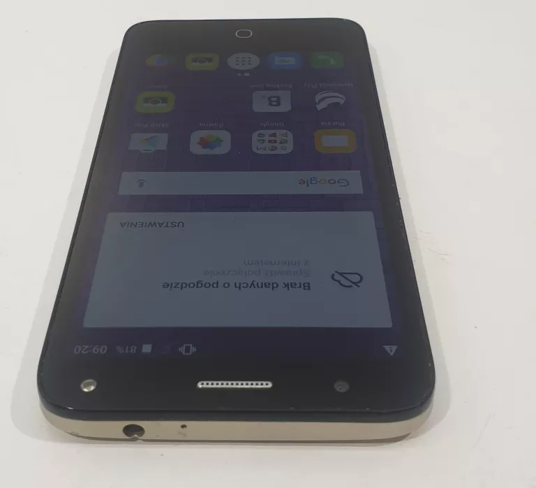 TELEFON SMARTFON ALCATEL 5051X ZŁOTY