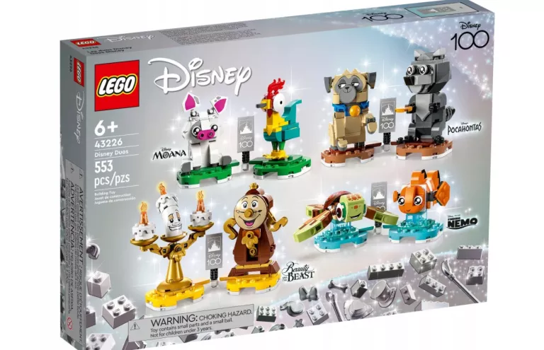 KLOCKI LEGO DISNEY DUETY DISNEYA 43226 POSTACIE Z BAJEK FIGURKI LIMITOWANE