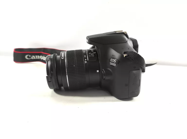 APARAT CANON EOS 1300D DS12621 + OBIEKTYW+ BATERIA+ŁĄD+ TORBA