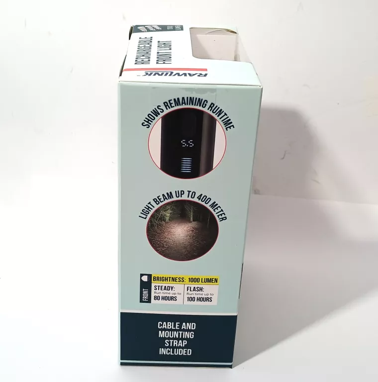 RAWLINK LAMPKA ROWEROWA 1000 LM