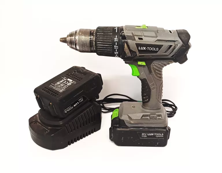 WIERTARKO-WKRĘTARKA Z UDAREM LUX-TOOLS A-BH-20