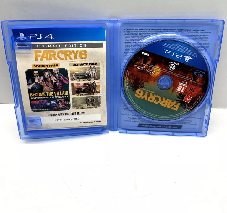 UBI SOFT UBISOFT FAR CRY 6 ULTIMATE EDITION PS4