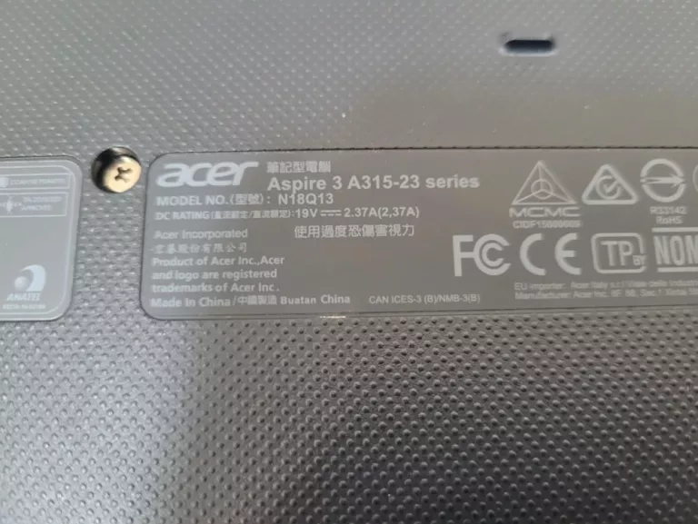 LAPTOP ACER ASPIRE 3 A315-23 N18Q13 + ŁADOWARKA @OKAZJA