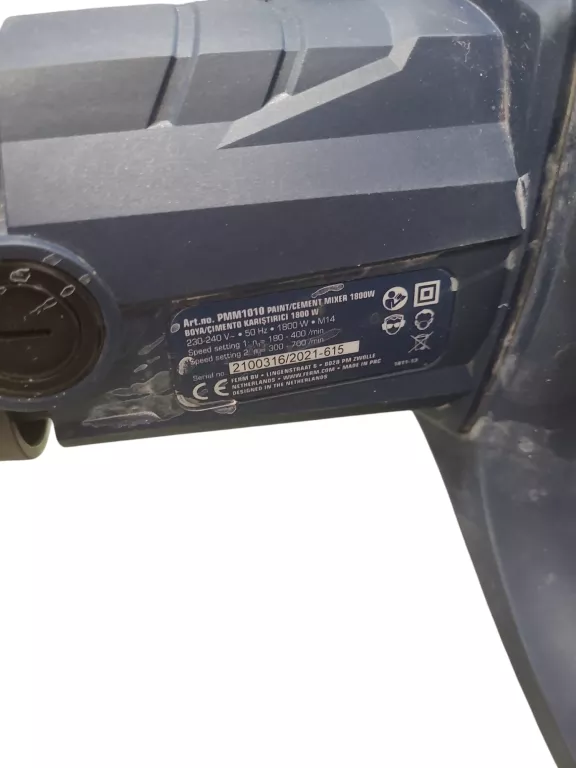 MIESZADŁO ELEKTRYCZNE DO ZAPRAW KLEJU 1800W FERM
