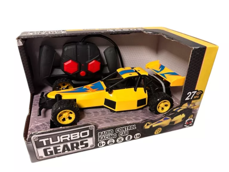 SAMOCHÓD ZDALNIE STEROWANY TURBO GEARS 1:18