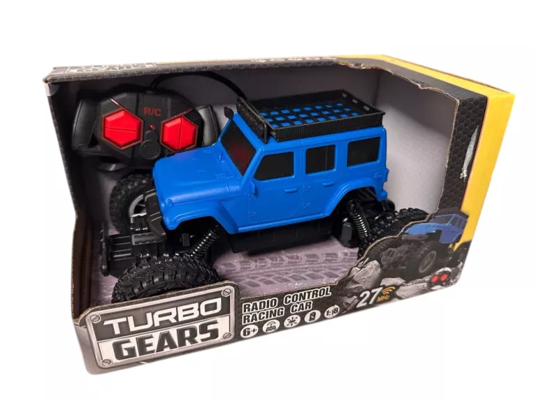 SAMOCHÓD ZDALNIE STEROWANY TURBO GEARS 1:18