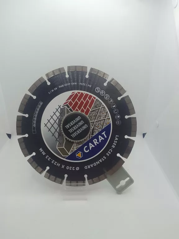 CARAT TARCZA DIAMENTOWA CEE 230 UNIWERSALNA SUCHO BETONU KOSTKI 230X22,23M