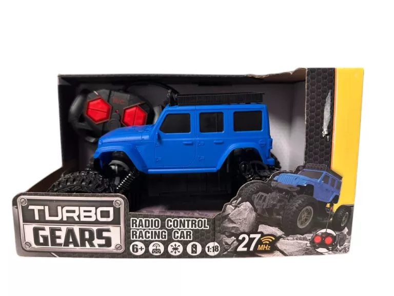 SAMOCHÓD ZDALNIE STEROWANY TURBO GEARS 1:18
