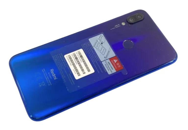 TELEFON XIAOMI REDMI NOTE 7 4/64 GB - NIEBIESKI