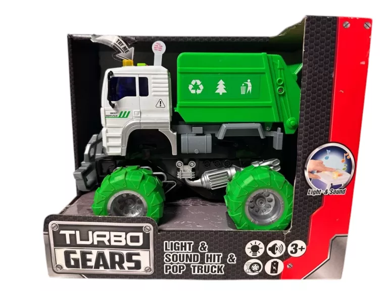 SAMOCHÓD TURBO GEARS POP TRUCK