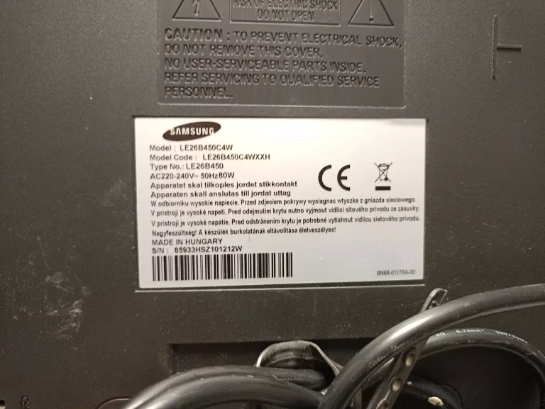 TV SAMSUNG LE26B450C4W +PILOT OPIS!!