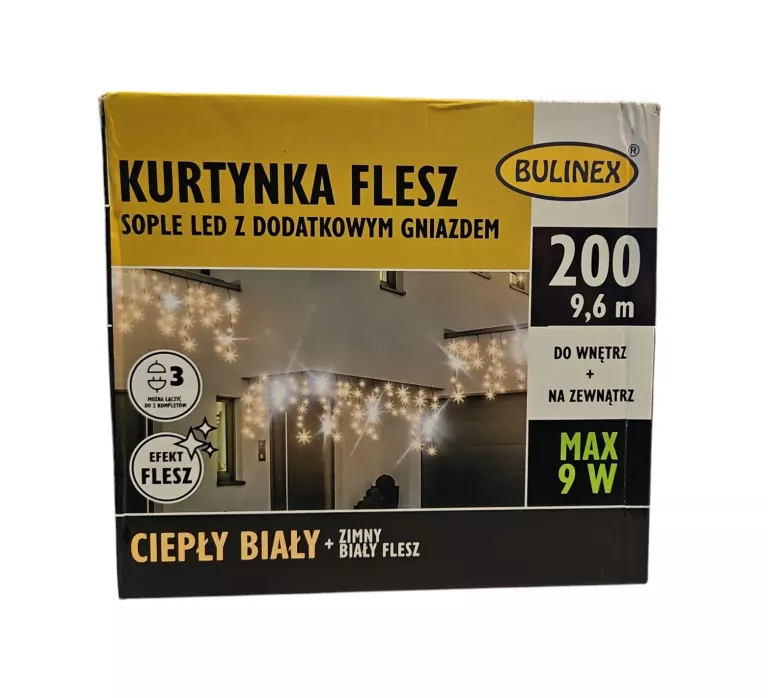 KURTYNA ŚWIETLNA BULINEX 101 - 200 LAMPEK 13-574 M.Z