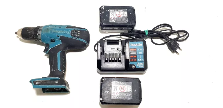 WKRĘTARKA MAKITA DF457D + 2 AKUMULATORY 18V 1.5AH+ŁADOWARKA