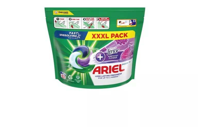 ARIEL ALLIN1 PODS + TOUCH OF LENOR AMETHYST FLOWER 52 KAPSUŁKI DO PRANIA