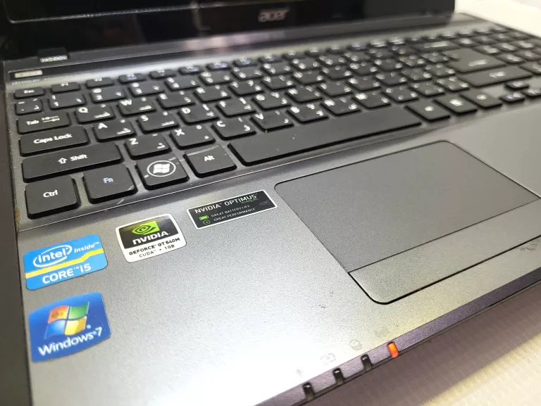 LAPTOP ACER ASPIRE 5755 + ŁAD WIN10/I5-2430/8GB/SSD 120GB