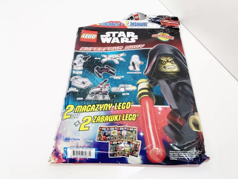 MAGAZYN LEGO STAR WARS 2 Z 7 MAGAZYNÓW Z DODATKAMI
