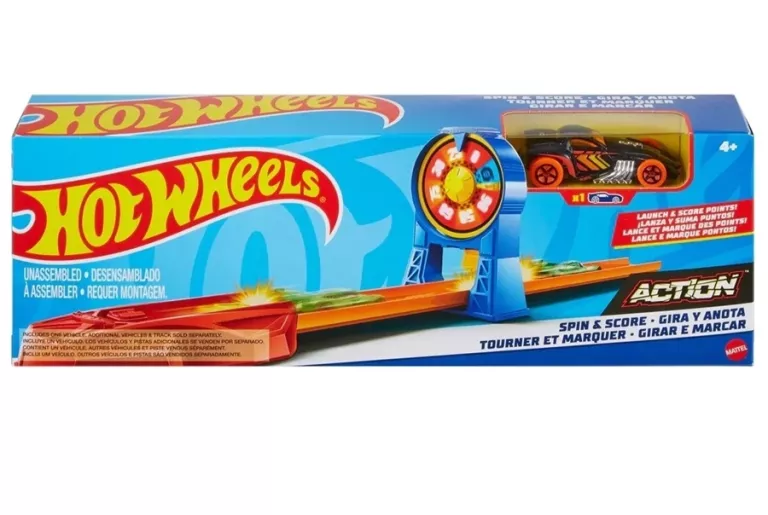 TOR SAMOCHODOWY HOT WHEELS SPIN & SCORE HFY68