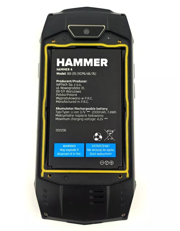 TELEFON MYPHONE HAMMER 4+