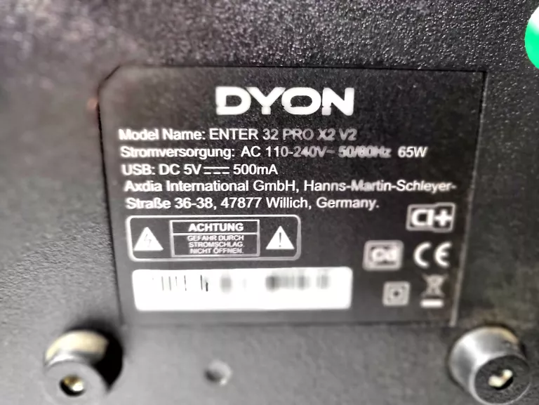 TELEWIZOR LCD DYON ENTER 32 PRO-X2 V2