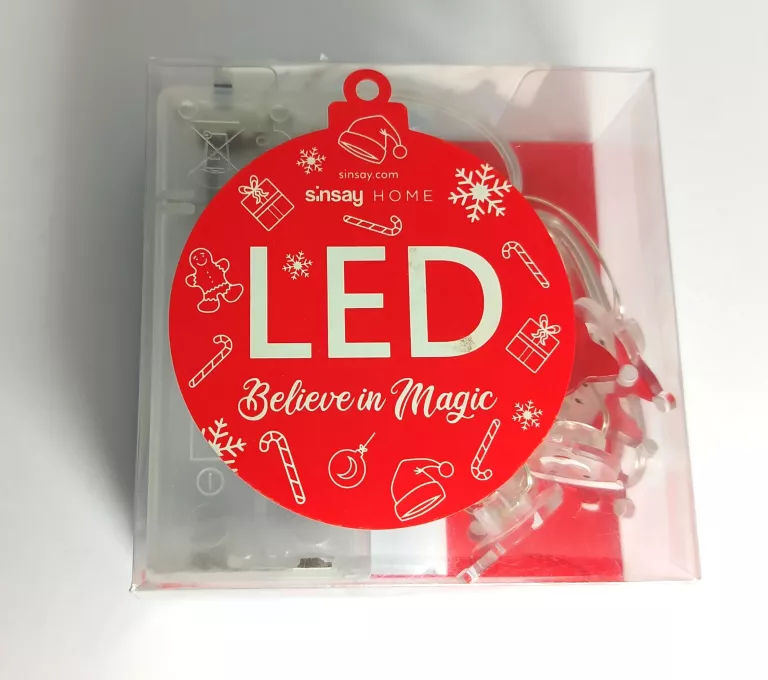 LAMPKI MIKOŁAJ LED