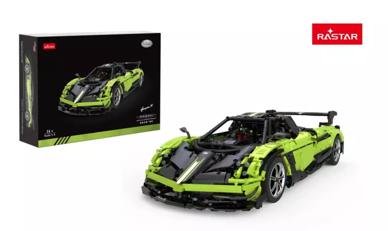 MODEL SAMOCHODU RASTAR 1:8 PAGANI HUAYRA BC, 2892 CZĘŚCI, 97910-G OKAZJIA