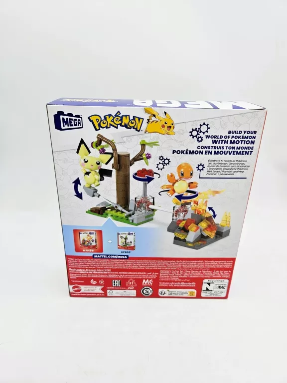 KLOCKI MEGA POKEMON OGNISTY ATAK CHARMANDERA