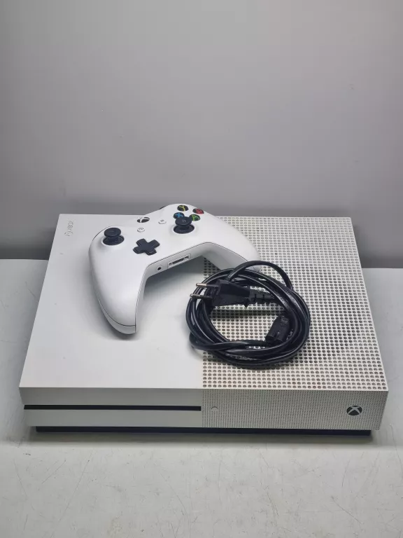 KONSOLA XBOX ONE S + KABEL ZASILAJĄCY + PAD