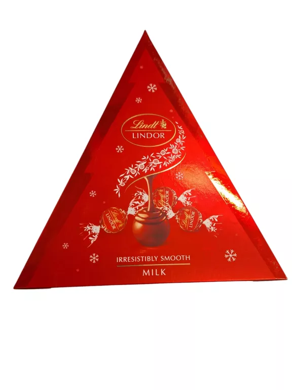 LINDT LINDOR ŚWIĄTECZNE PRALINY CZEKOLADOWE