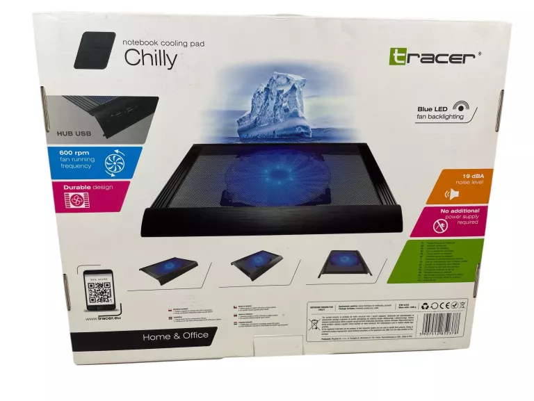 PODKŁADKA CHŁODZĄCA POD LAPTOPA CHILLY TRACER