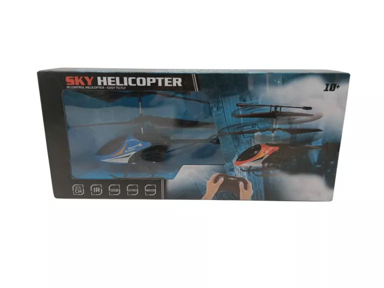 HELIKOPTER ZDALNIE STEROWANY RC PILOT NIEBIESKI
