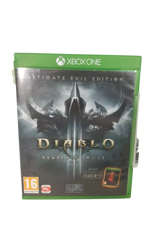 GRA DIABLO 3 REAPER OF SOULS XBOX ONE