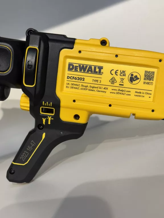 WKRĘTARKA DO REGIPSÓW G/K 18V DEWALT DCF620 W WAL [SOLO]