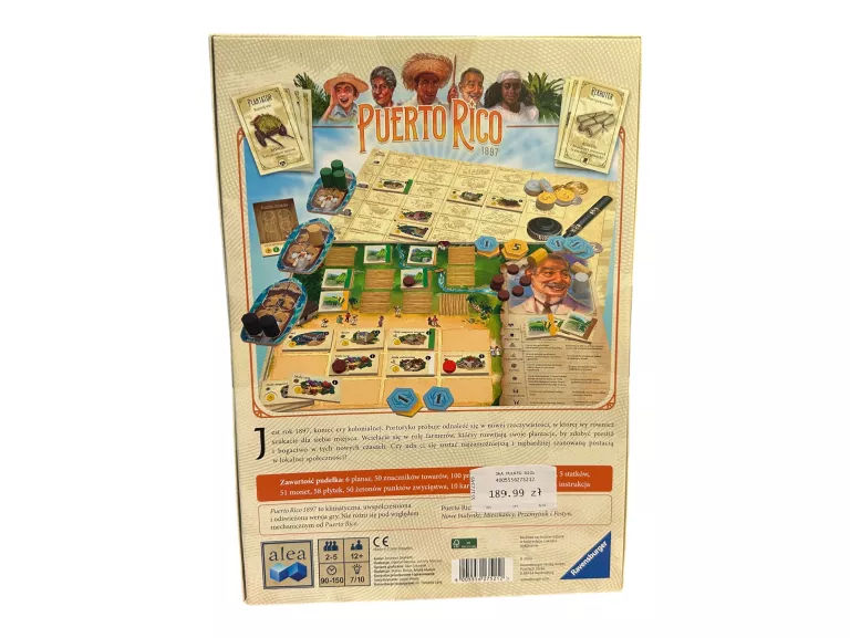 GRA PLANSZOWA RAVENSBURGER PUERTO RICO
