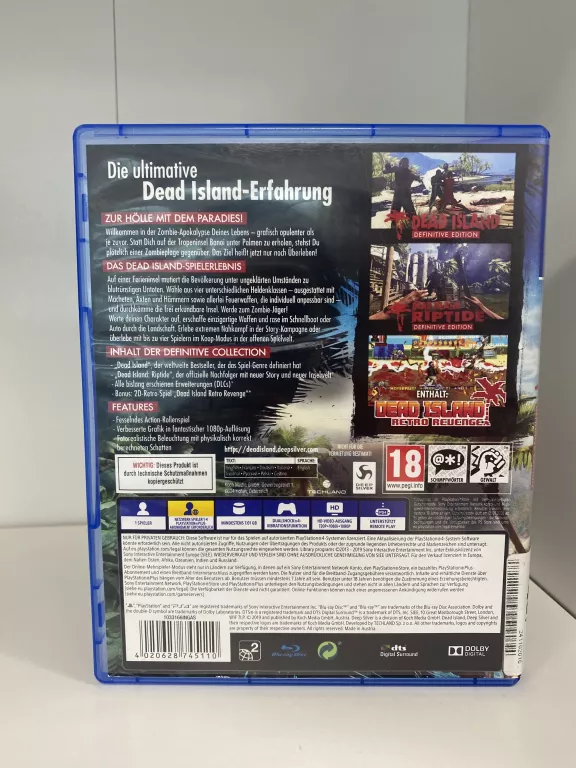 DEAD ISLAND DEFINITE EDITION PS4