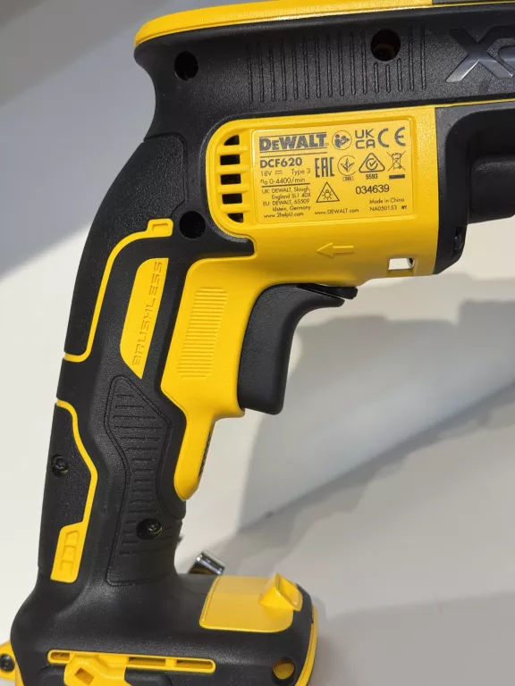 WKRĘTARKA DO REGIPSÓW G/K 18V DEWALT DCF620 W WAL [SOLO]