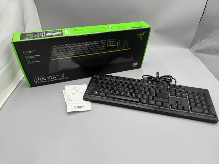 KLAWIATURA RAZER ORNATA V3 X OKAZJA!/PUDEŁKO